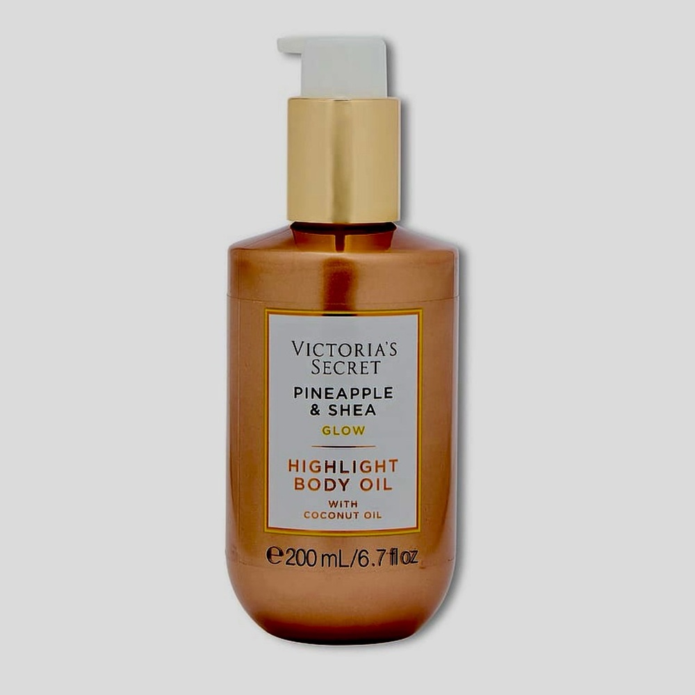 Victoria's Secret "Glow" Pineapple & Shea Highlight Body Oil 6.7 oz.